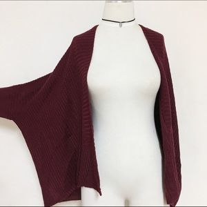 Oversized slouch loose open knit sweater